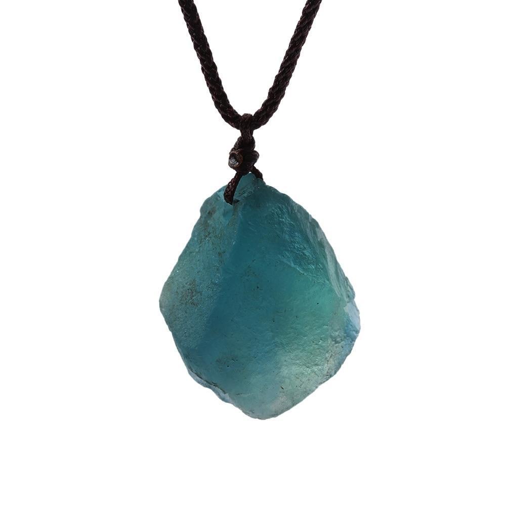 Natural Green Crystal Healing Necklace-Your Soul Place