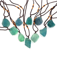 Thumbnail for Natural Green Crystal Healing Necklace-Your Soul Place