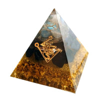 Thumbnail for Cleansing Black Obsidian Orgonite Pyramid-Your Soul Place