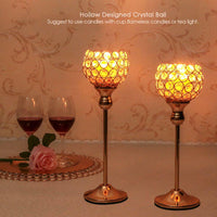 Thumbnail for Elegant Crystal Candle Holder-Your Soul Place