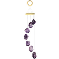 Thumbnail for Purifying and Healing Raw Crystal Wind Chime-Your Soul Place