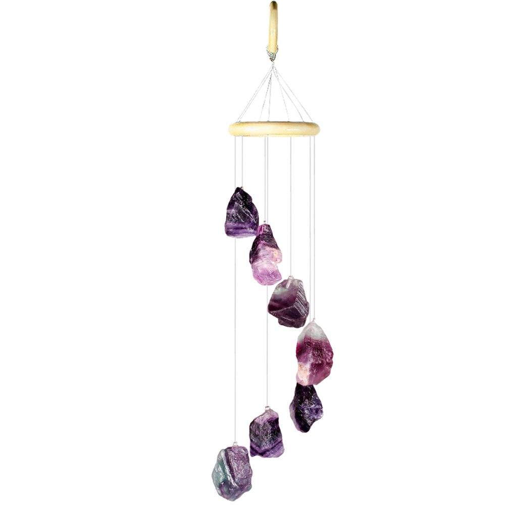 Purifying and Healing Raw Crystal Wind Chime-Your Soul Place