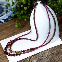 Thumbnail for Handmade Boho Red Garnet Necklace-Your Soul Place