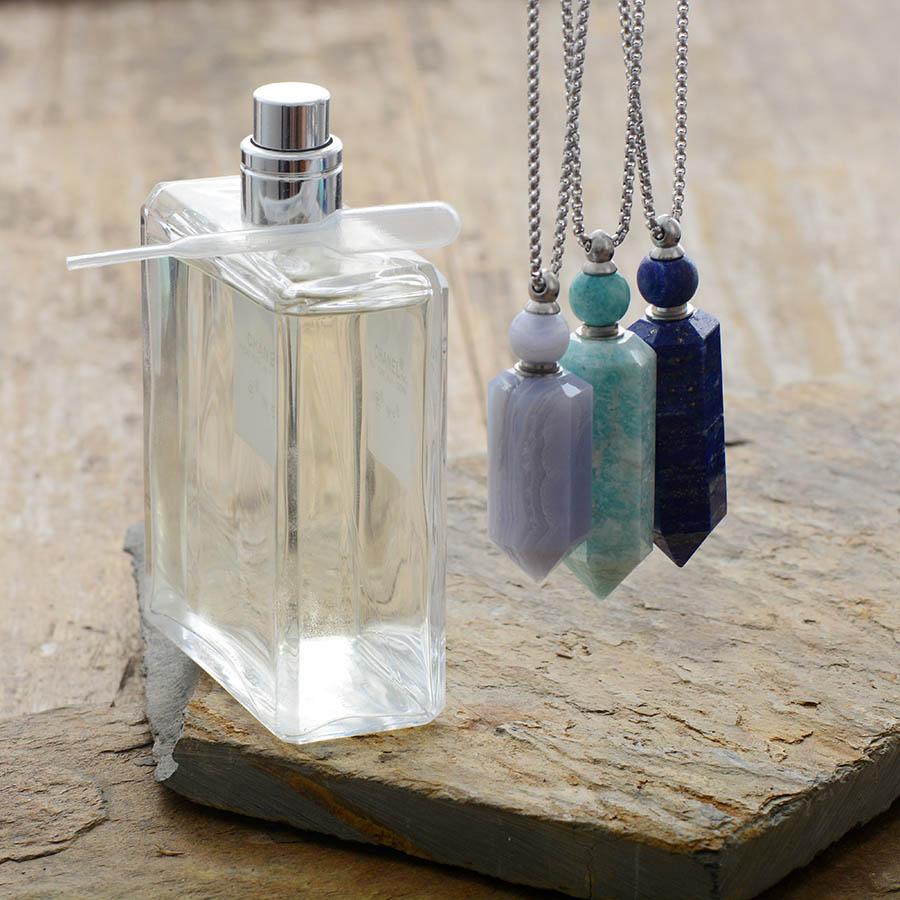 Calming Essential Oil Diffuser Gemstone Pendant-Your Soul Place