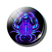 Thumbnail for Zodiac Constellation Sign Glass Magnet-Your Soul Place