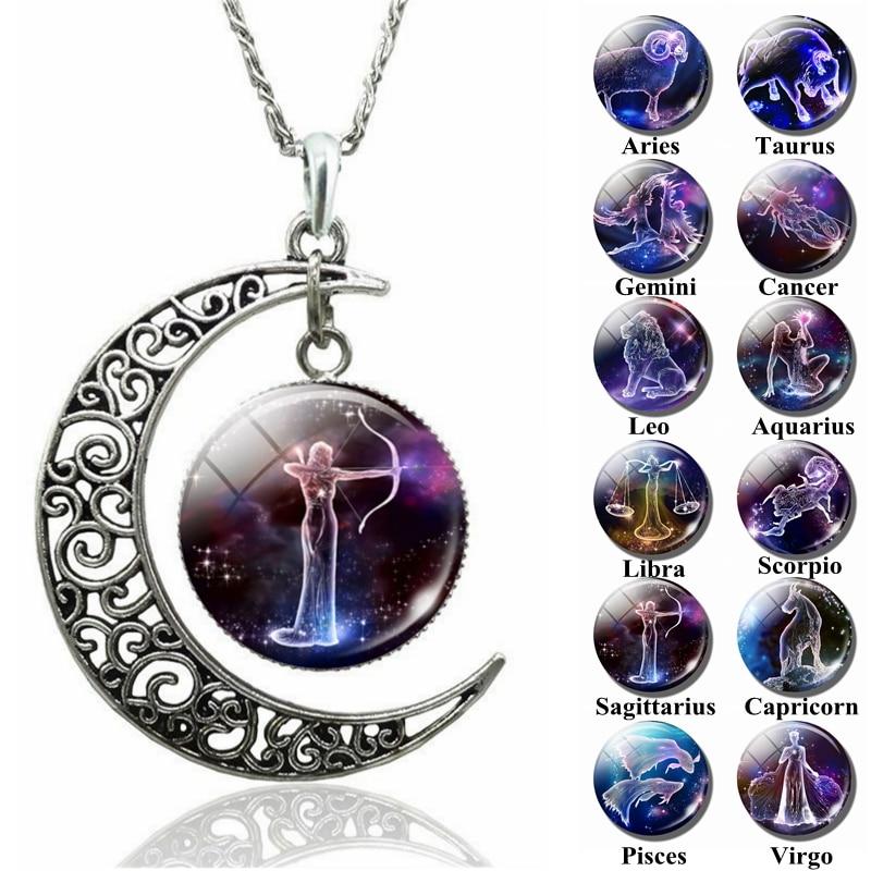 Stellular Constellation Crescent Moon Necklace-Your Soul Place