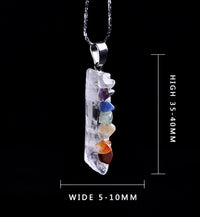 Thumbnail for Healing Seven Chakra Crystals Necklace-Your Soul Place