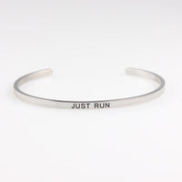 Thumbnail for Positive Inspirational Quote Stainless Steel Bangle Bracelet - 5-Your Soul Place