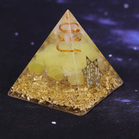 Thumbnail for Wealth and Prosperity Ceregat Orgonite Pyramid-Your Soul Place