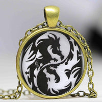 Thumbnail for Dragon Yin Yang Necklace-Your Soul Place