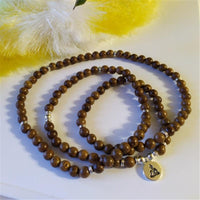 Thumbnail for 108 Wooden Beads Mala Bracelet X Lotus / Flower of Life / OM / Buddha-Your Soul Place
