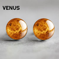 Thumbnail for Solar System Planet Glass Stud Earrings