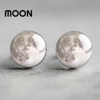 Thumbnail for Solar System Planet Glass Stud Earrings-Your Soul Place