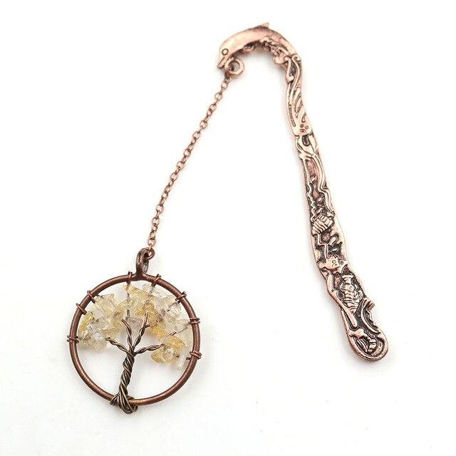 Vintage Tree of Life Charm Bookmark-Your Soul Place