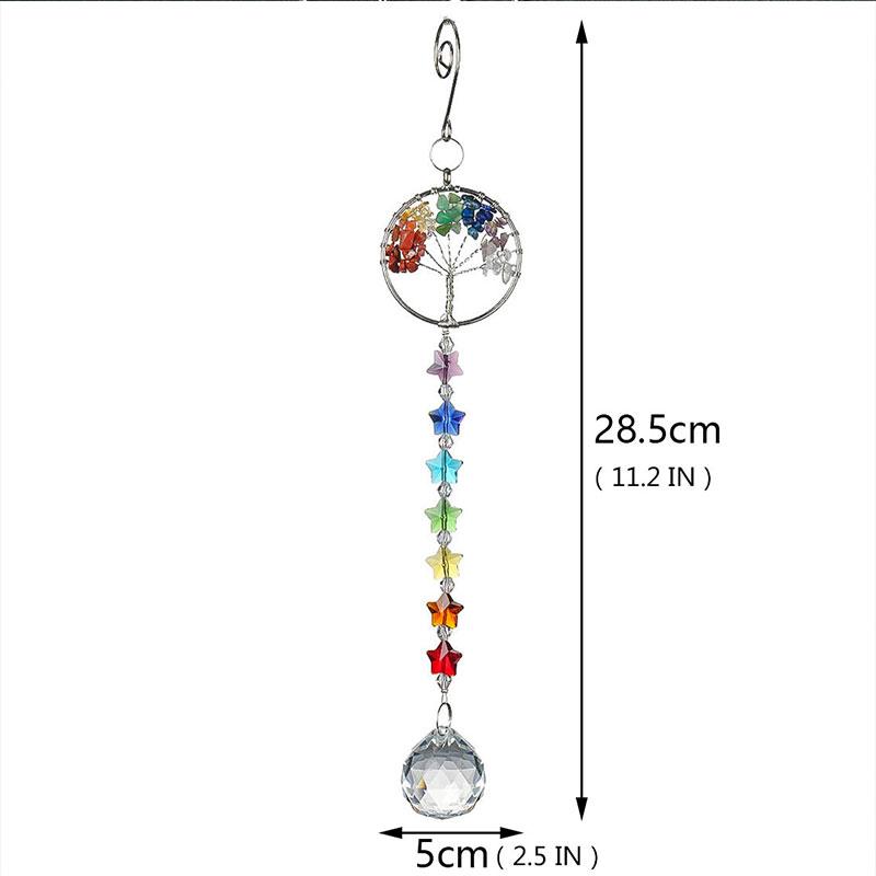 Tree of Life Crystal Ball Suncatcher-Your Soul Place