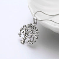 Thumbnail for Crystal Studded Tree Of Enlightenment Necklace-Your Soul Place