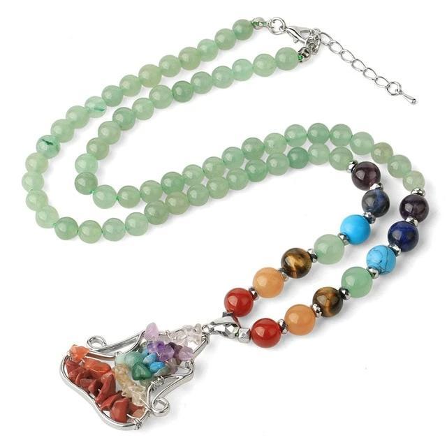 Healing Chakra Yoga Pendant Necklace-Your Soul Place