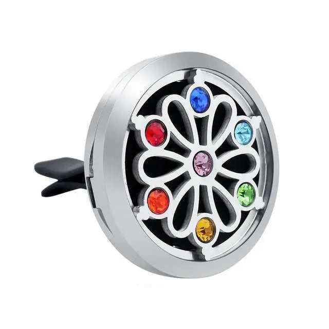 7 Chakra Aromatherapy Car Locket - Your Soul Place