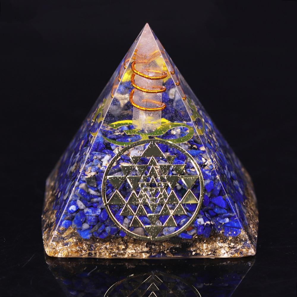 Protection and Prosperity Orgonite Pyramid-Your Soul Place