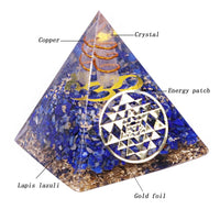 Thumbnail for Protection and Prosperity Orgonite Pyramid-Your Soul Place