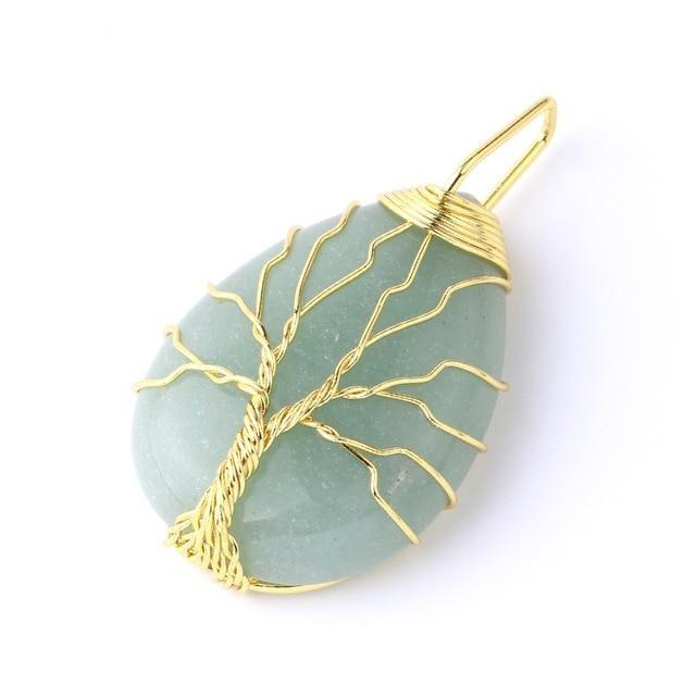 Tree of Life Natural Stone Necklace-Your Soul Place