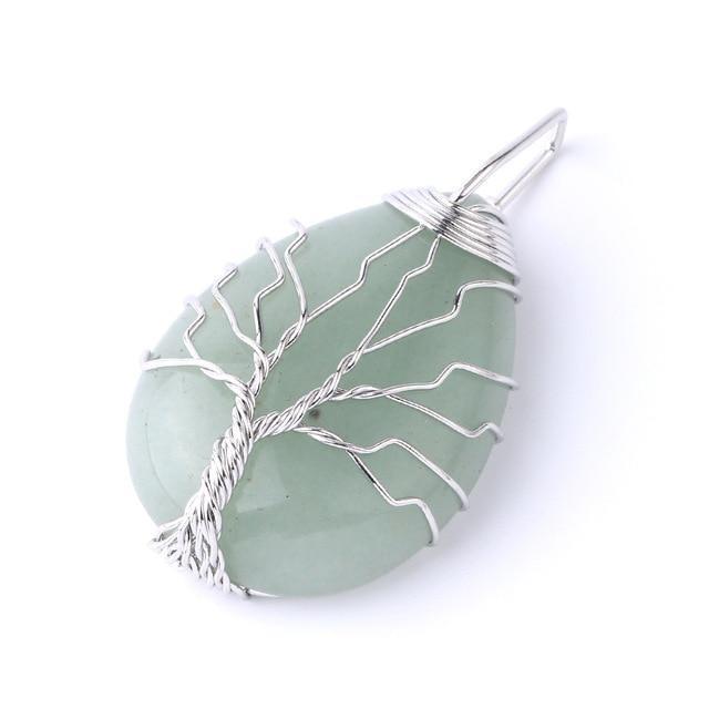 Tree of Life Natural Stone Necklace