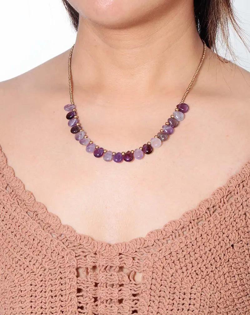 Loving Spirit Amethyst Necklace-Your Soul Place