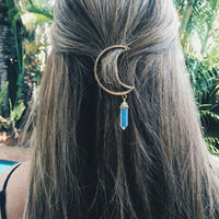 Thumbnail for Beautiful Boho Crescent Moon Hair Clip - Your Soul Place
