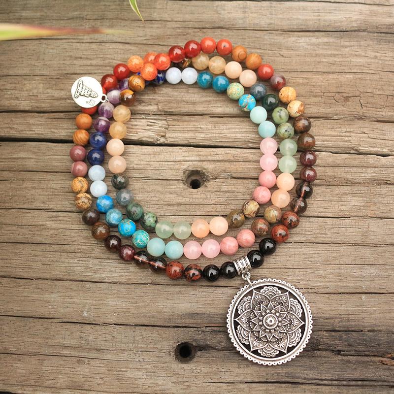 Deep Healing Natural Japamala Beads Bracelet - Your Soul Place