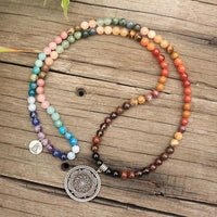 Thumbnail for Deep Healing Natural Japamala Beads Bracelet - Your Soul Place