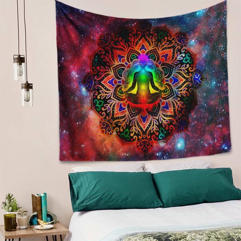 Chakra x Mandala x Universe Wall Hanging Tapestry