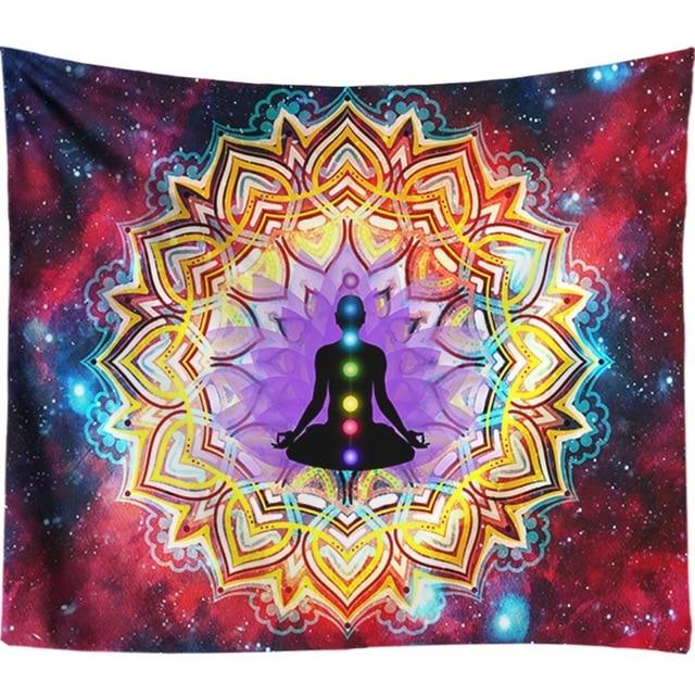 Chakra x Mandala x Universe Wall Hanging Tapestry-Your Soul Place