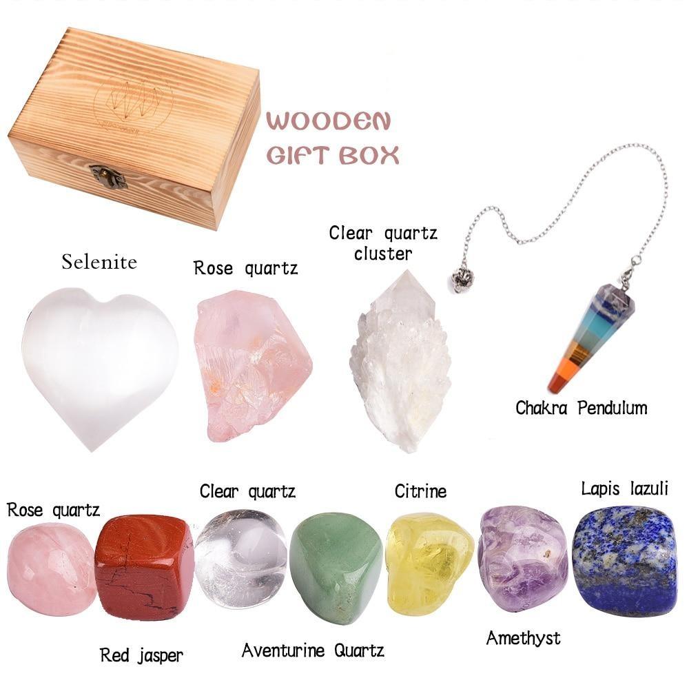 Seven Chakra Healing Crystals Set-Your Soul Place