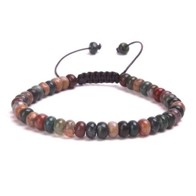 Lucky Friendship Natural Stone Beaded Bracelet-Your Soul Place