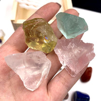 Thumbnail for Natural Rock Quartz Reiki Crystal Set-Your Soul Place
