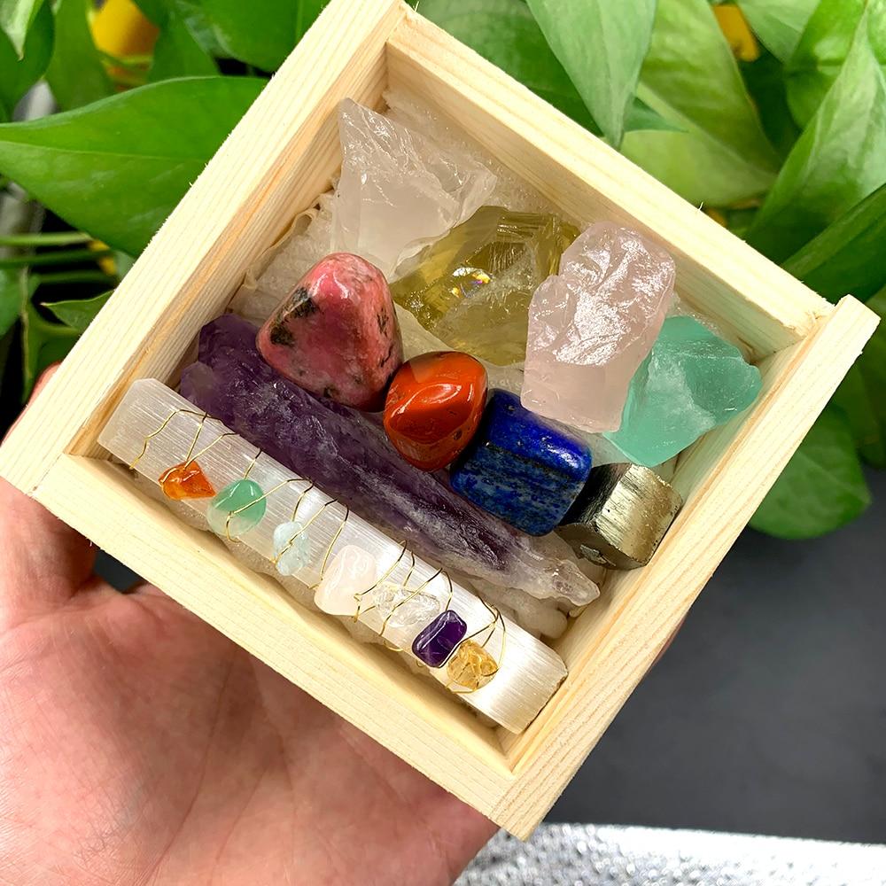 Natural Rock Quartz Reiki Crystal Set-Your Soul Place
