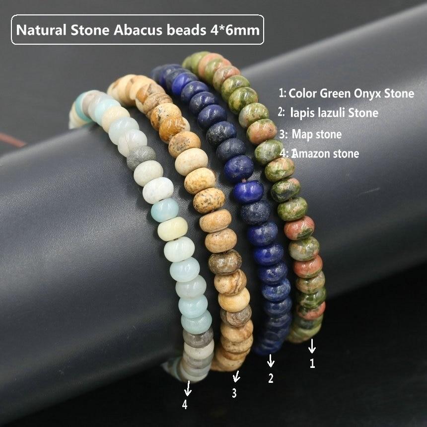 Natural Stone Beads Lucky Rope Bracelet-Your Soul Place
