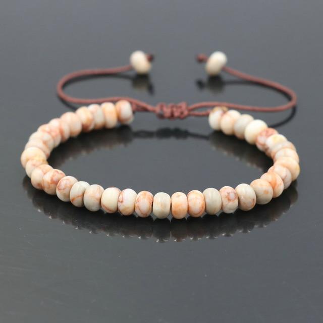 Natural Stone Beads Lucky Rope Bracelet-Your Soul Place