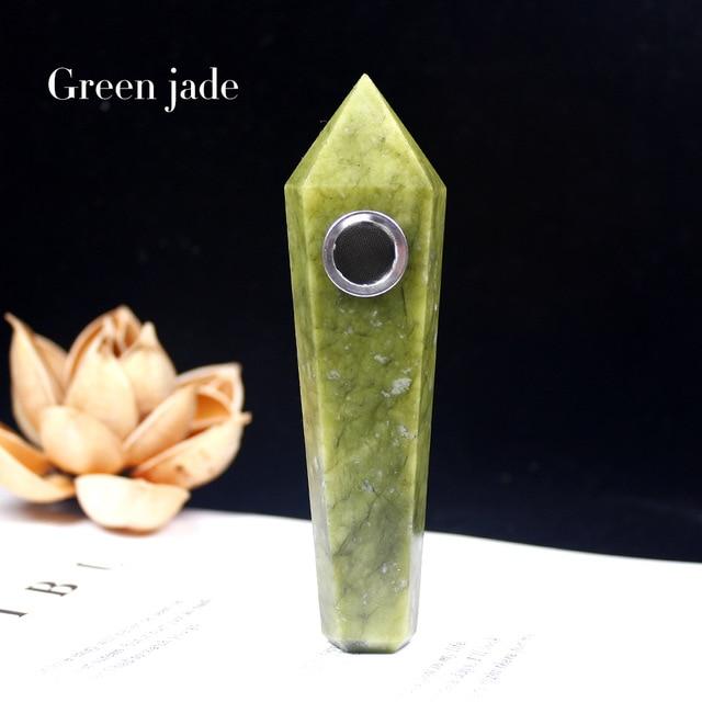 Crystal Quartz Healing Pipe - Your Soul Place