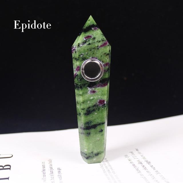 Crystal Quartz Healing Pipe - Your Soul Place