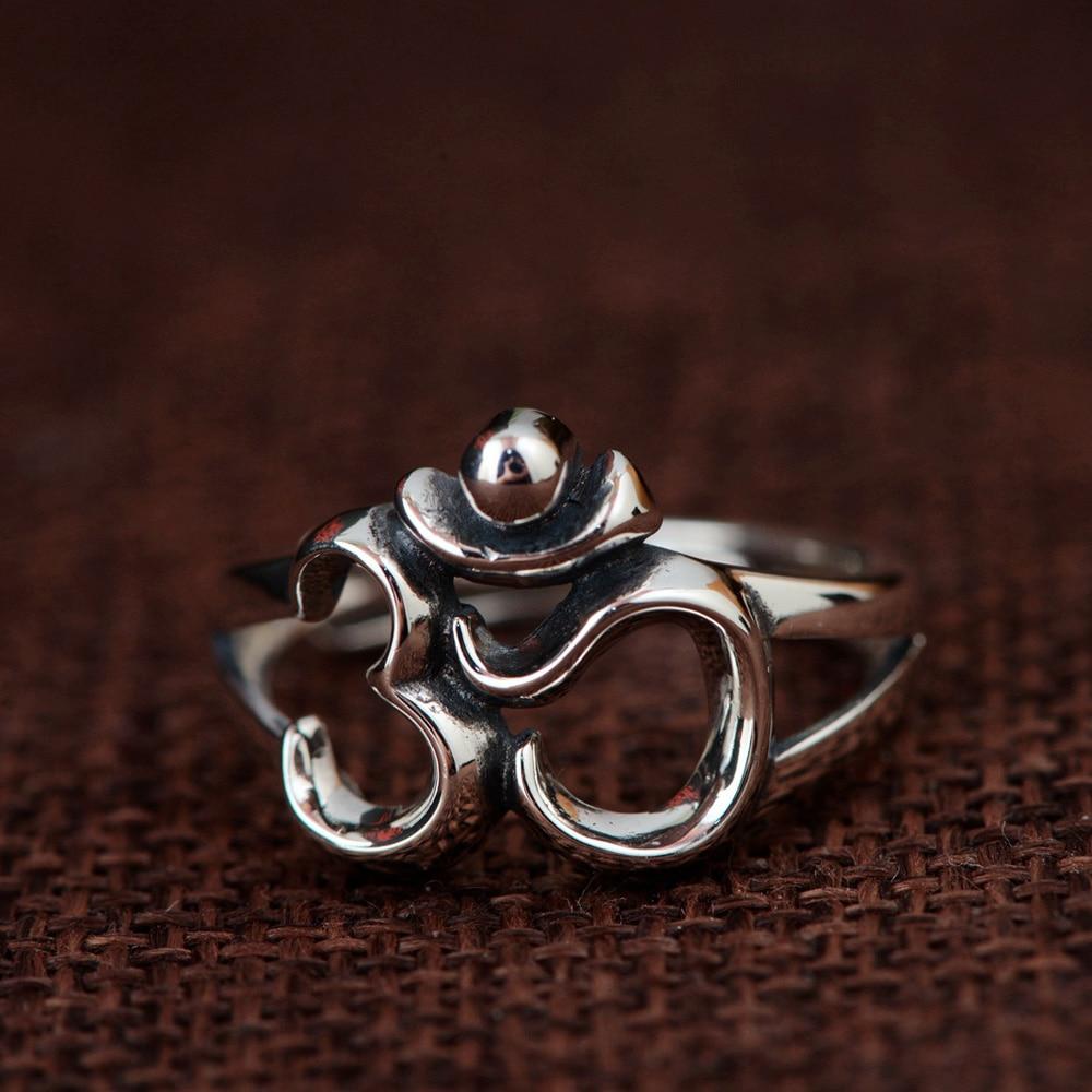 Sacred Om Silver Ring-Your Soul Place