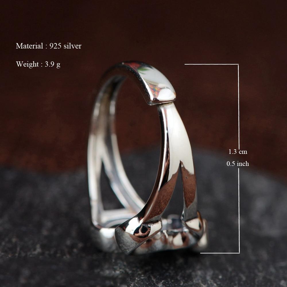 Sacred Om Silver Ring-Your Soul Place