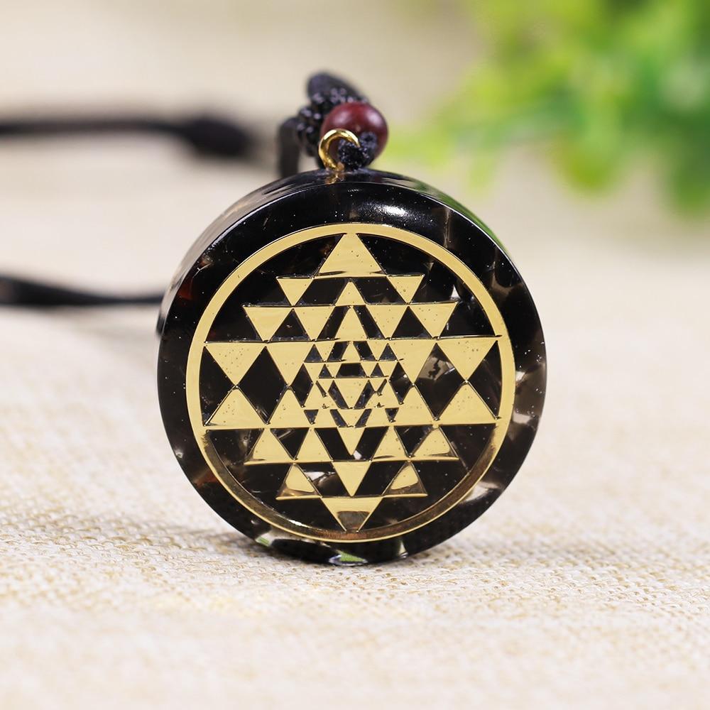 Black Obsidian Orgone Protection Necklace-Your Soul Place