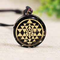 Thumbnail for Black Obsidian Orgone Protection Necklace-Your Soul Place