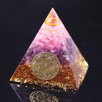 Thumbnail for Rose Quartz Orgone Pyramid-Your Soul Place