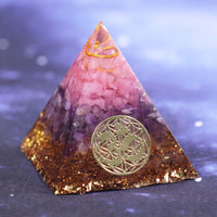 Thumbnail for Rose Quartz Orgone Pyramid-Your Soul Place