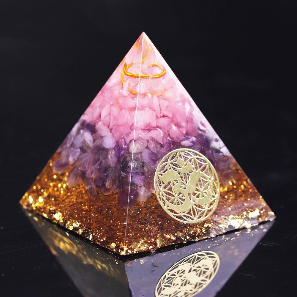 Rose Quartz Orgone Pyramid-Your Soul Place
