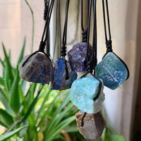 Thumbnail for Raw Energizing Stone Pendant Necklace