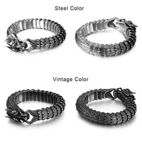 Thumbnail for Dragon Spirit Viking Stainless Steel Bracelet