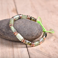 Thumbnail for Heart Chakra Healing Peridot Stone Bracelet-Your Soul Place